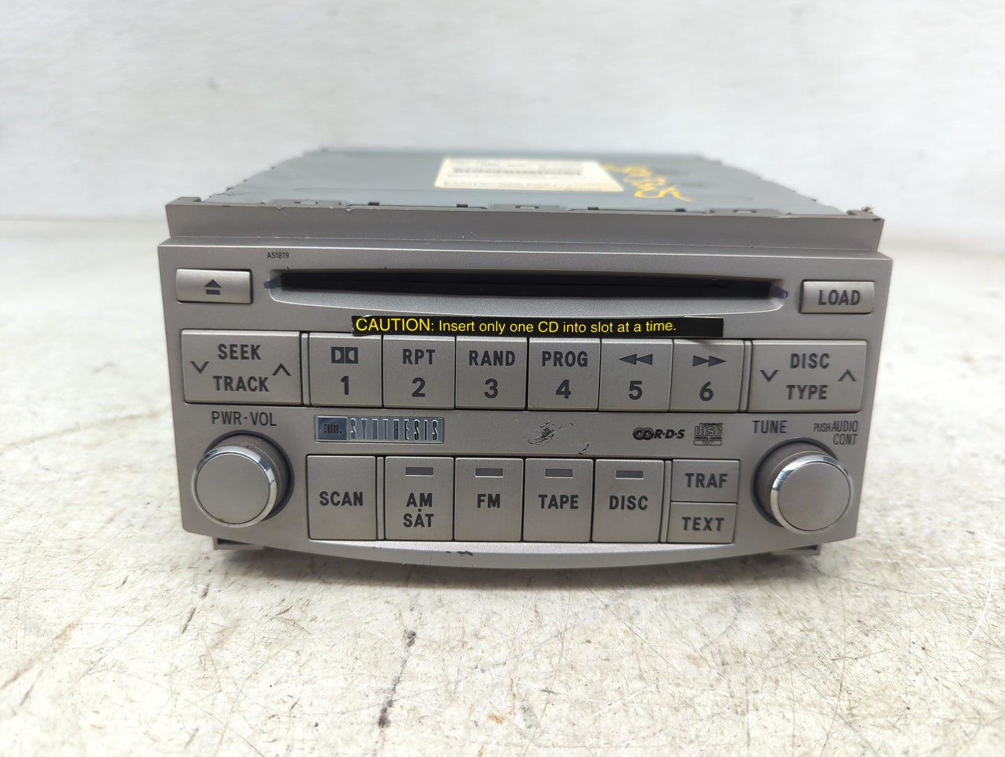 2005-2007 Toyota Avalon Radio AM FM Cd Player Receiver Replacement P/N:86120-AC150 Fits Fits 2005 2006 2007 OEM Used Auto Pa