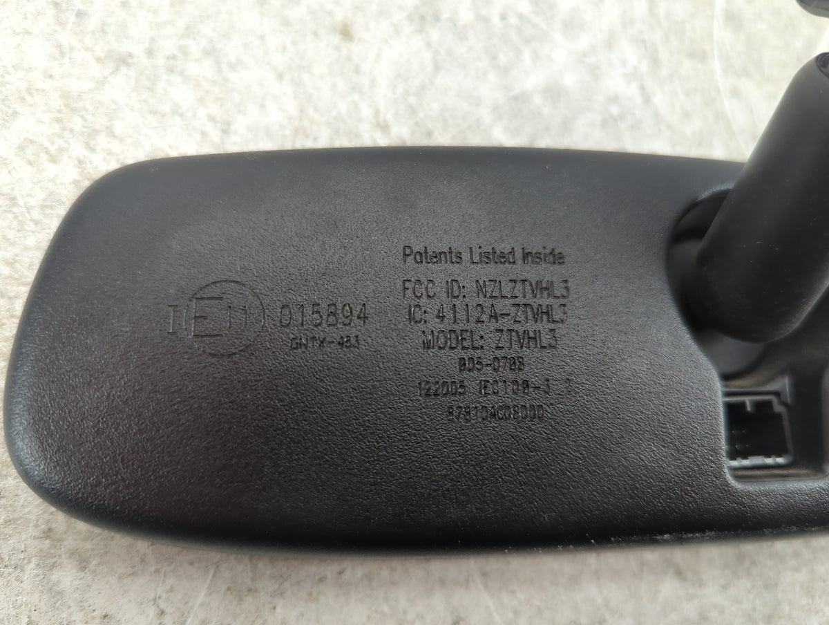2005-2007 Toyota Avalon Interior Rear View Mirror Replacement OEM P/N:E11 015894 GNTX-431, NZLZTVHL3 Fits Fits 2005 2006 200