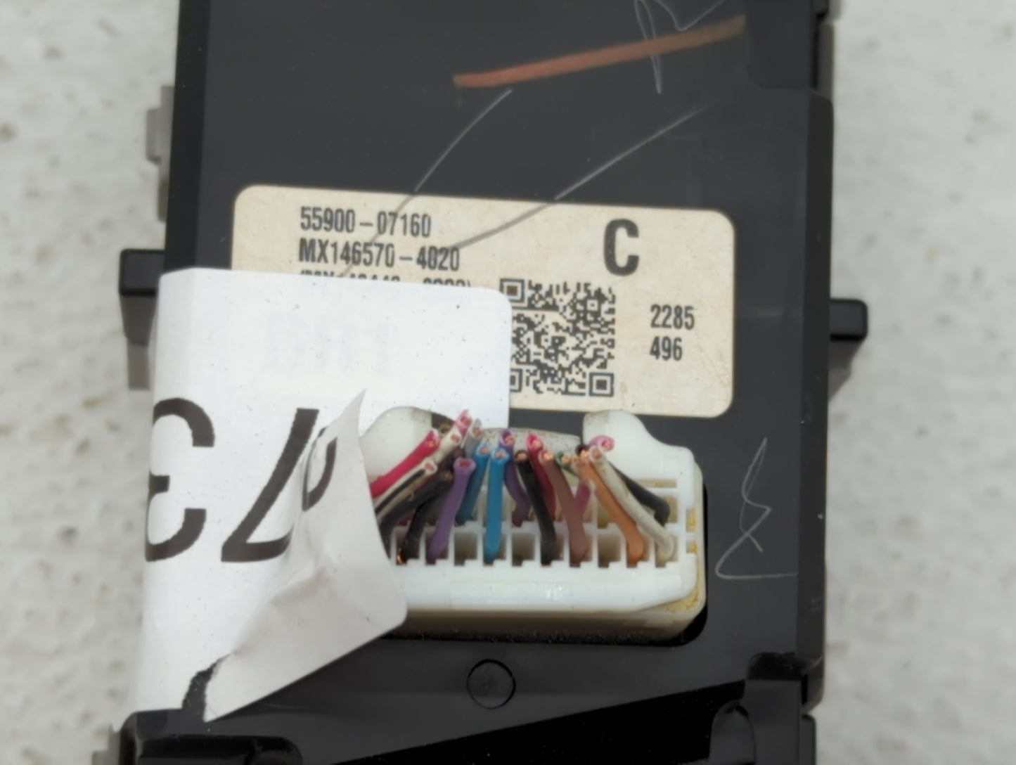 2005-2010 Toyota Avalon Climate Control Module Temperature AC/Heater Replacement P/N:55900-07170 55900-07160 Fits OEM Used A