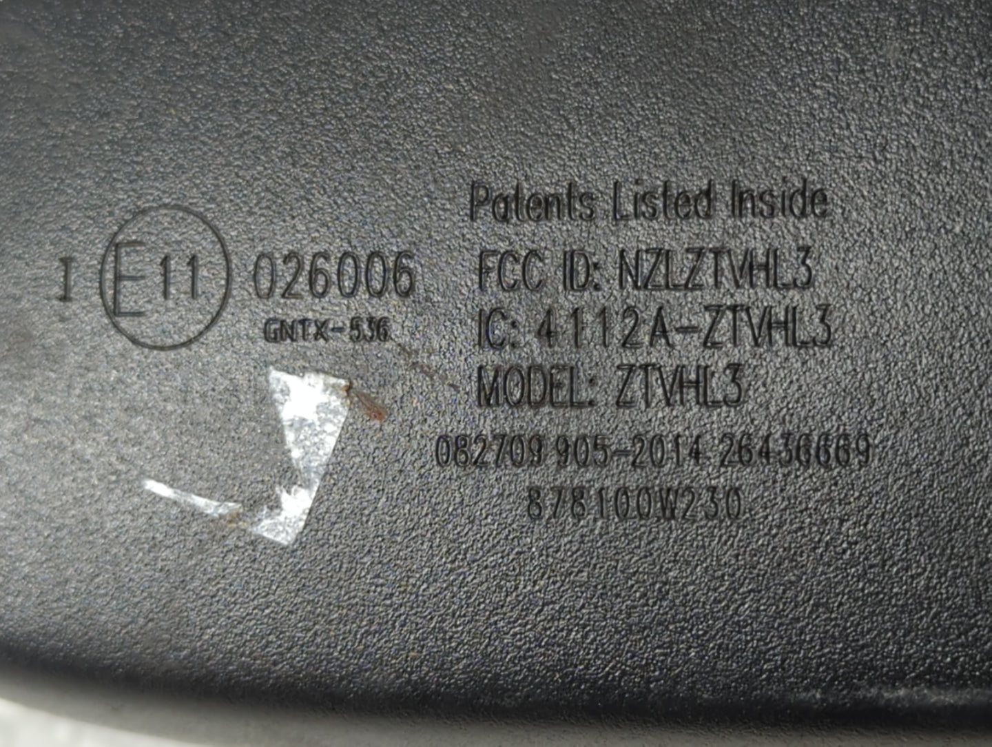 2005-2007 Toyota Avalon Interior Rear View Mirror Replacement OEM P/N:4112A-ZTVHL3 Fits Fits 2005 2006 2007 OEM Used Auto Pa
