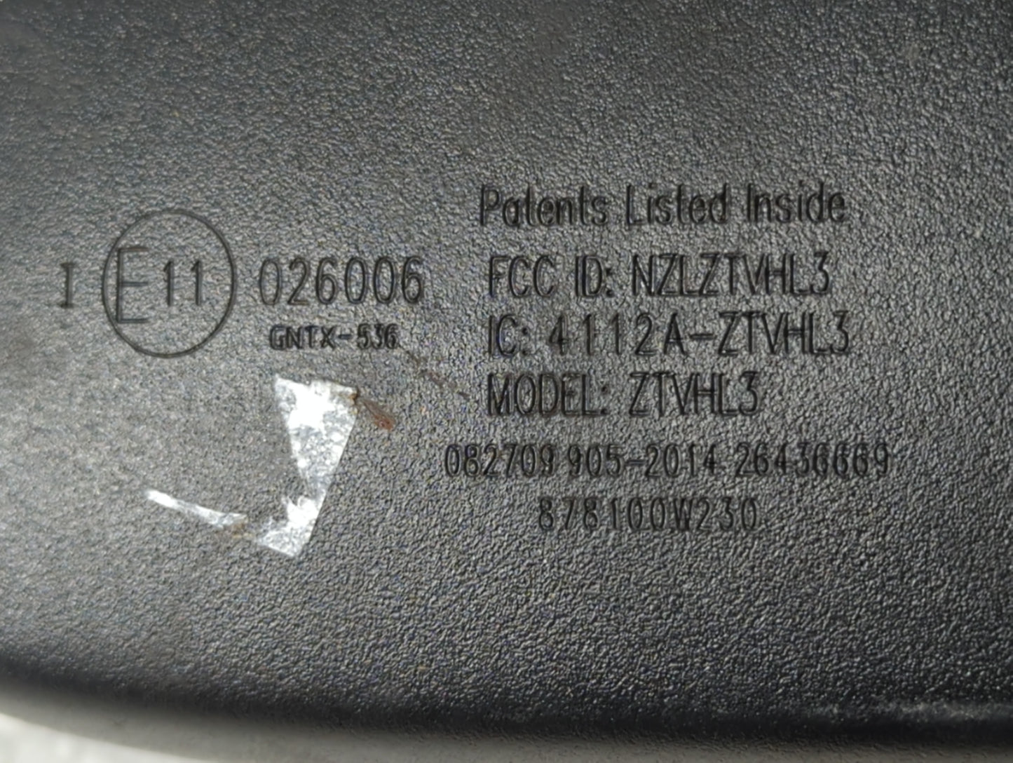 2005-2007 Toyota Avalon Interior Rear View Mirror Replacement OEM P/N:4112A-ZTVHL3 Fits Fits 2005 2006 2007 OEM Used Auto Pa