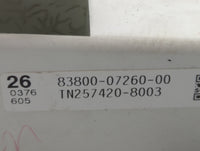 2006 Toyota Avalon Instrument Cluster Speedometer Gauges P/N:83800-07260-00 Fits Fits 2005 OEM Used Auto Parts - Oemusedauto