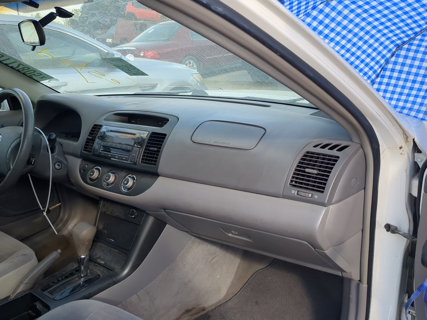 2004-2006 Toyota Camry Air Bag Passenger Right Dashboard OEM Fits Fits 2004 2005 2006 OEM Used Auto Parts - Oemusedautoparts