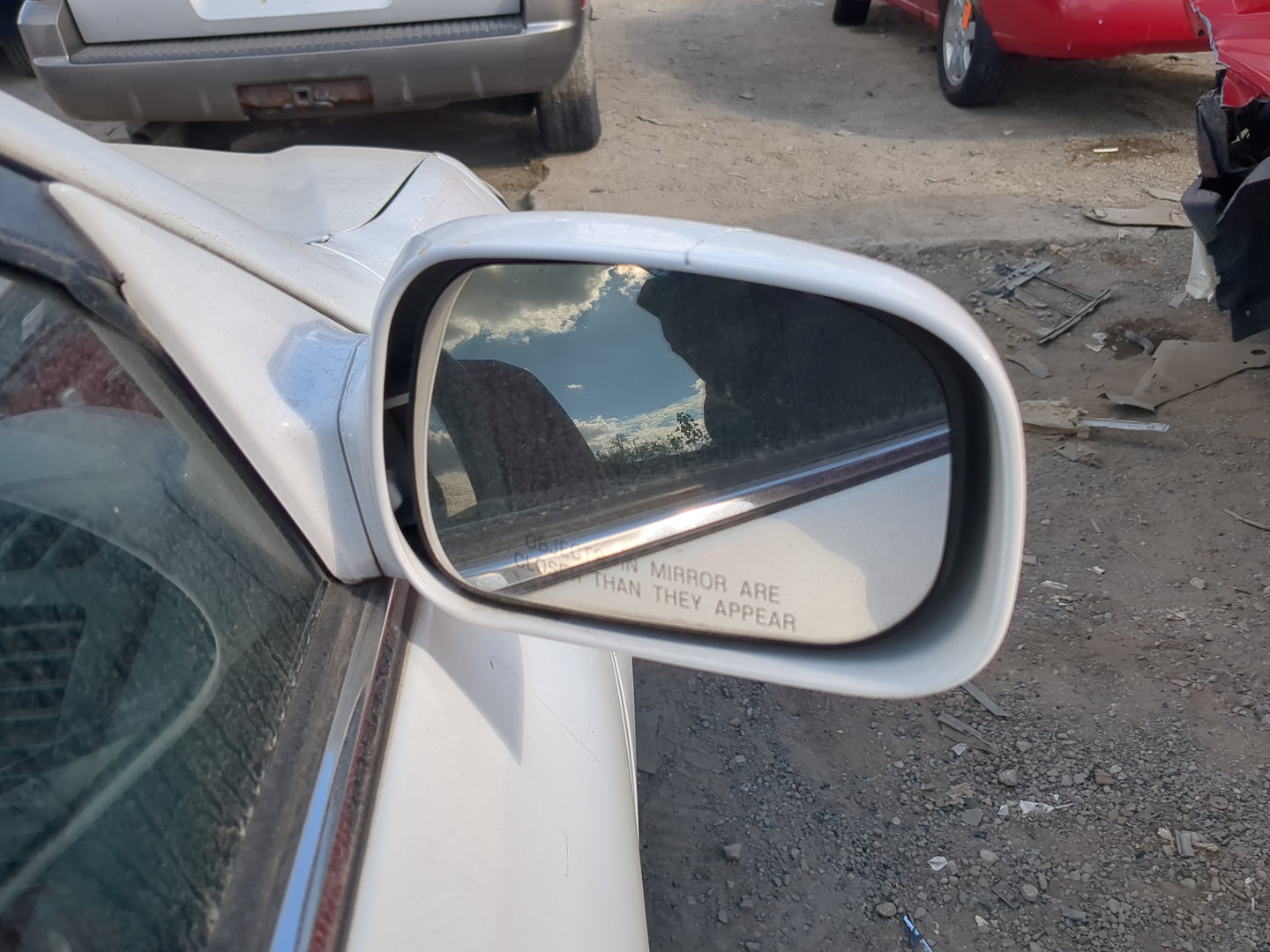 2002-2006 Toyota Camry Passenger Side View Mirror - Right Door Mirror OEM Used - Oemusedautoparts1.com