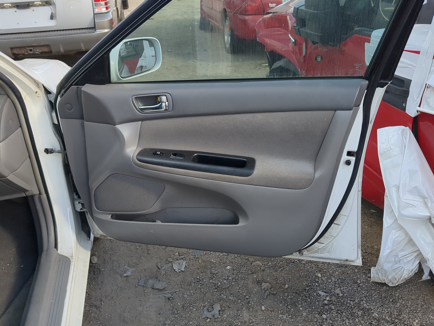 2006 Toyota Camry Front Right Passenger Interior Door Panel Trim - Oemusedautoparts1.com