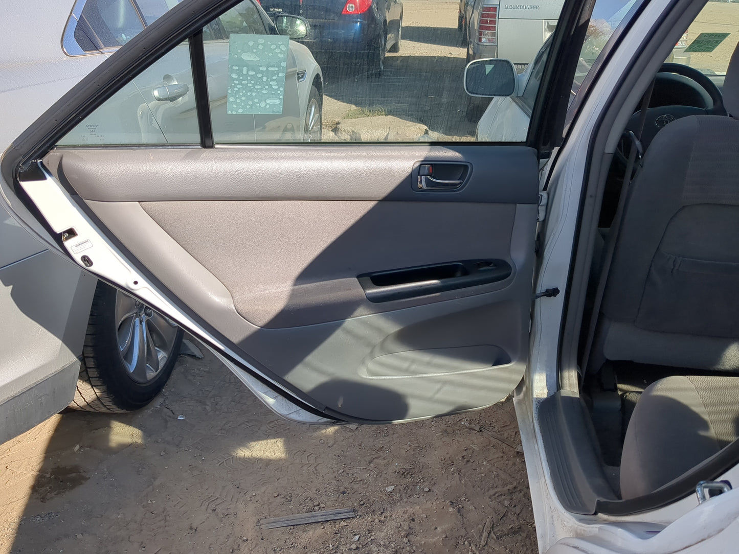2002-2006 Toyota Camry Driver Rear Door Oem 1197163 - Oemusedautoparts1.com