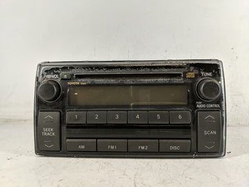 2005-2006 Toyota Camry Radio AM FM Cd Player Receiver Replacement P/N:86120-AA160 Fits Fits 2005 2006 OEM Used Auto Parts - 
