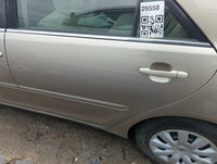 2002-2006 Toyota Camry Driver Rear Door Oem 1301537 - Oemusedautoparts1.com