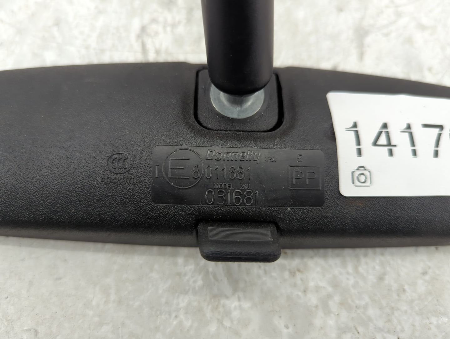 2001-2006 Toyota Camry Interior Rear View Mirror Replacement OEM P/N:E8031681 E8011681 Fits OEM Used Auto Parts - Oemusedaut