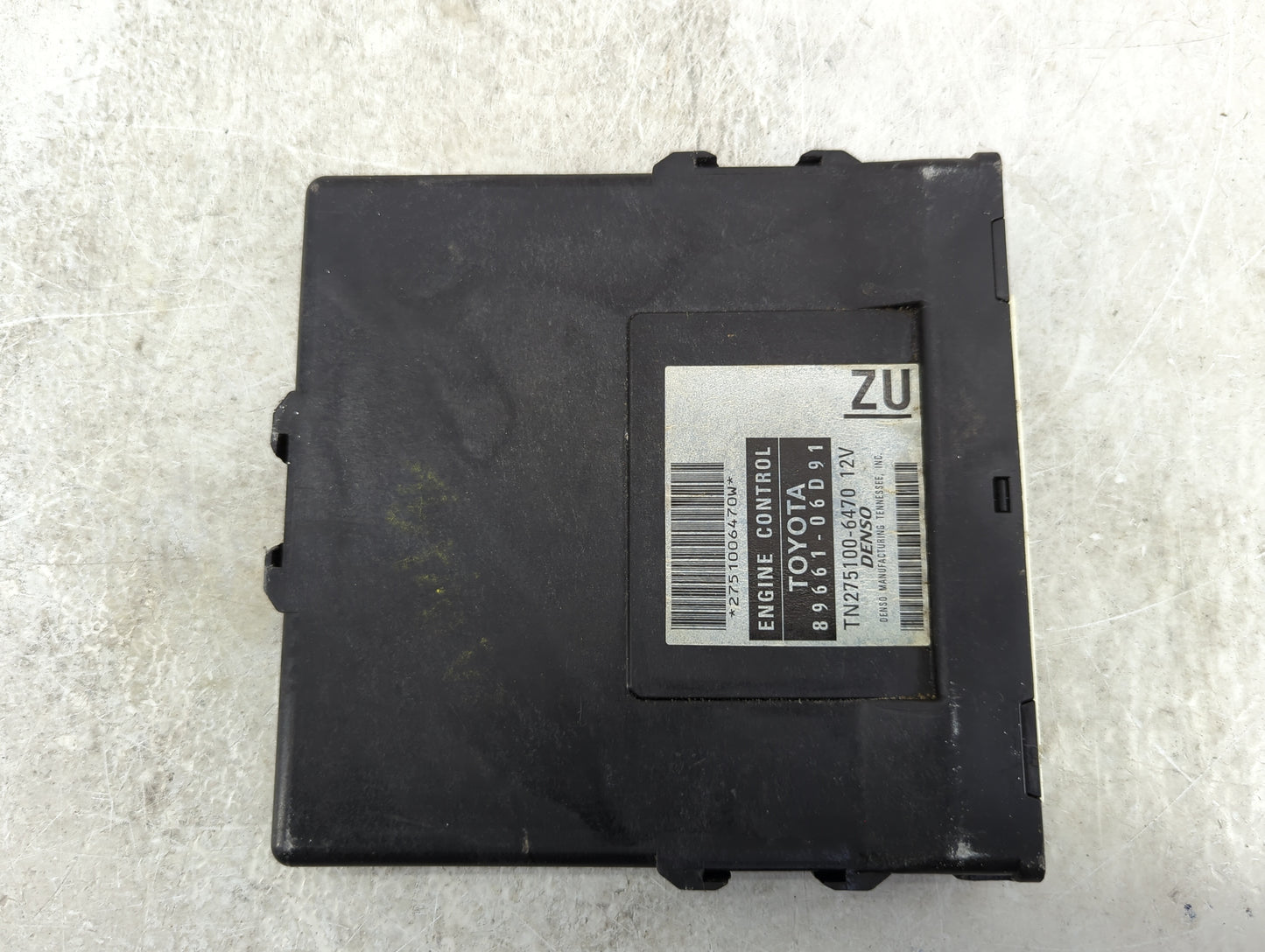 2005-2006 Toyota Camry PCM Engine Control Computer ECU ECM PCU OEM P/N:89661-06D91 TN275100-6470, 275100-6470 Fits Fits 2005