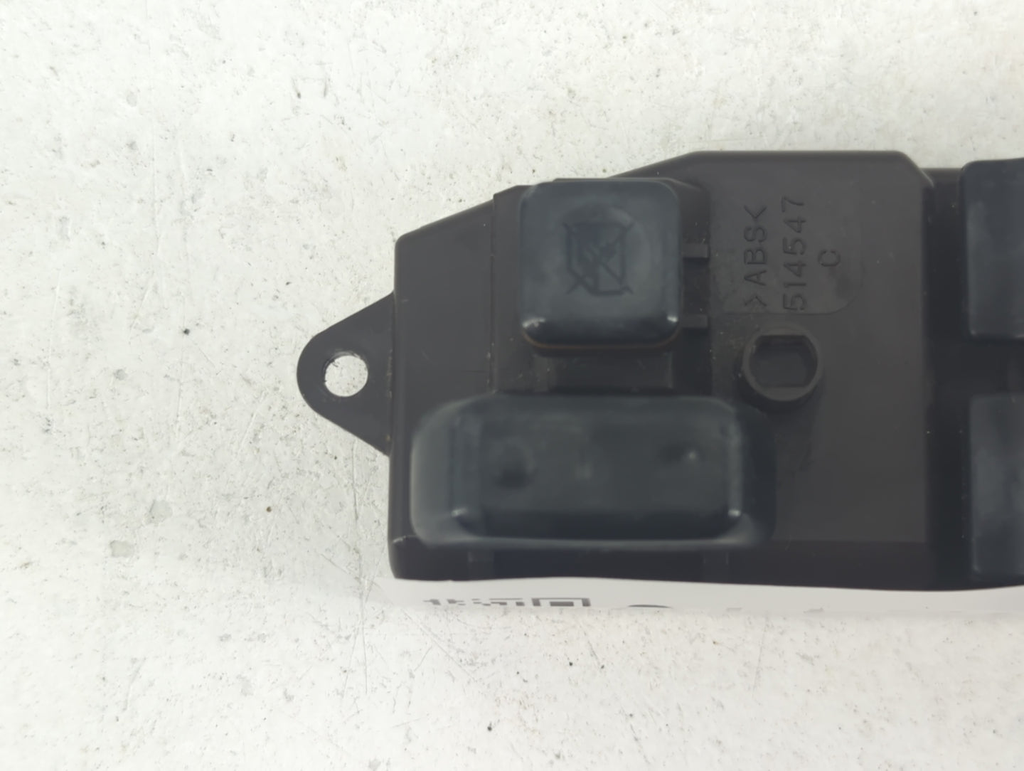 2002-2006 Toyota Camry Master Power Window Switch Replacement Driver Side Left P/N:514547 514635-0040 Fits OEM Used Auto Par