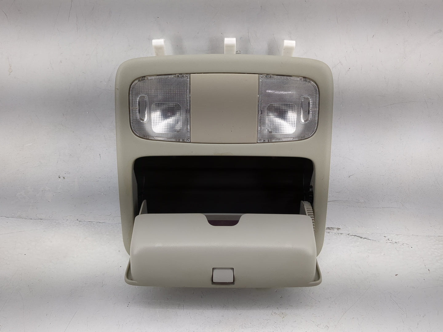 2006 Toyota Camry Overhead Roof Console Beige - Oemusedautoparts1.com