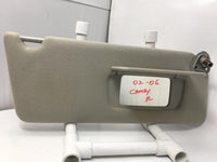 2006 Toyota Camry Sun Visor Shade Replacement Passenger Right Mirror Fits OEM Used Auto Parts - Oemusedautoparts1.com