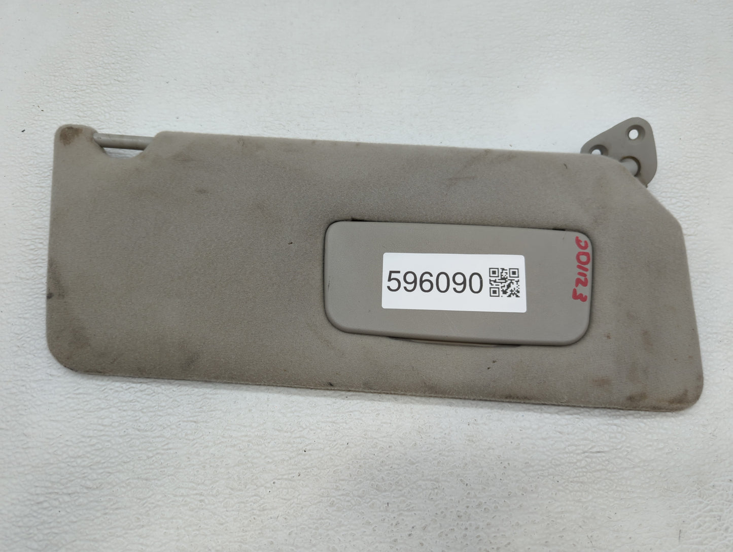 2005-2006 Toyota Camry Sun Visor Shade Replacement Passenger Right Mirror Fits Fits 2005 2006 OEM Used Auto Parts - Oemuseda