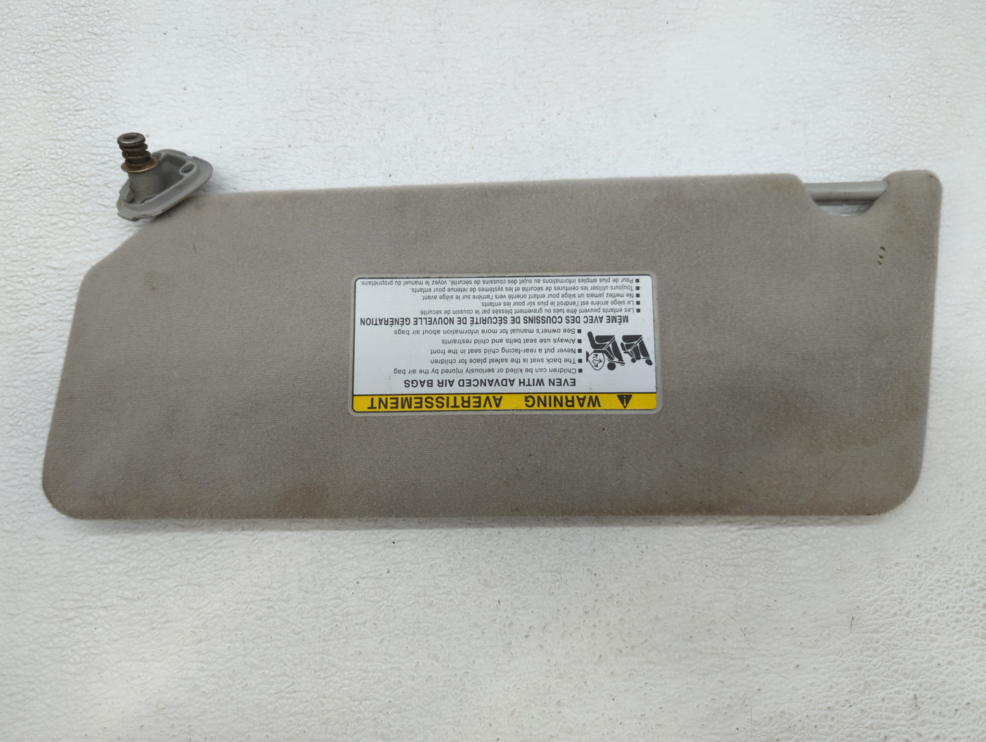 2005-2006 Toyota Camry Sun Visor Shade Replacement Passenger Right Mirror Fits Fits 2005 2006 OEM Used Auto Parts - Oemuseda