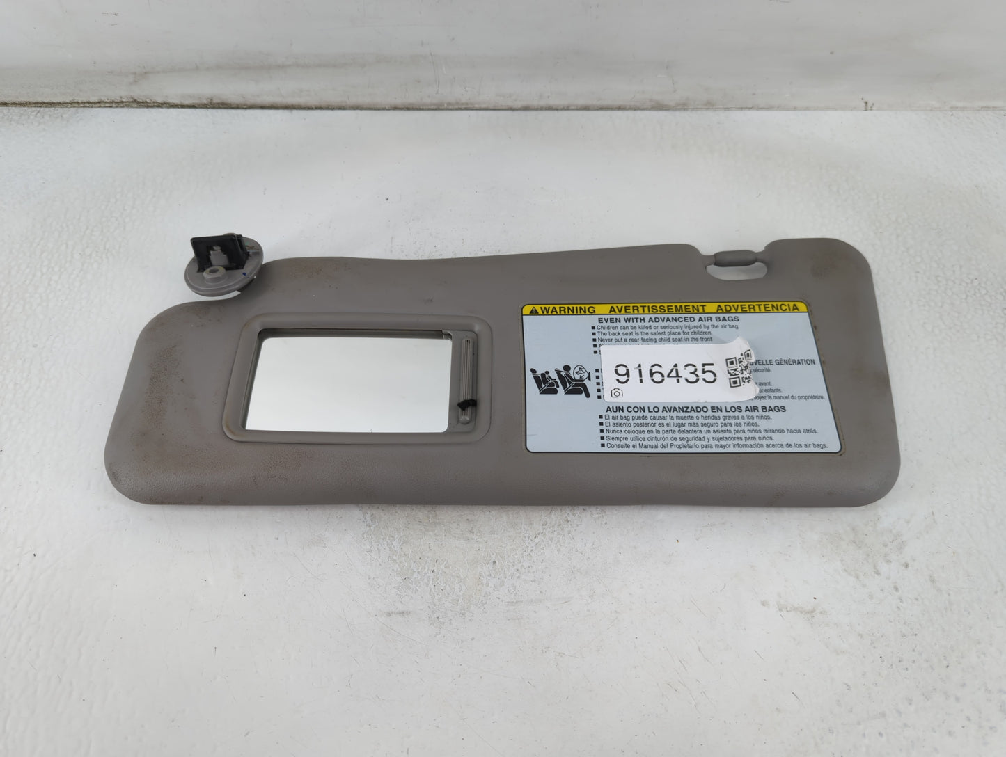 2002-2006 Toyota Camry Sun Visor Shade Replacement Driver Left Mirror Fits Fits 2002 2003 2004 2005 2006 OEM Used Auto Parts