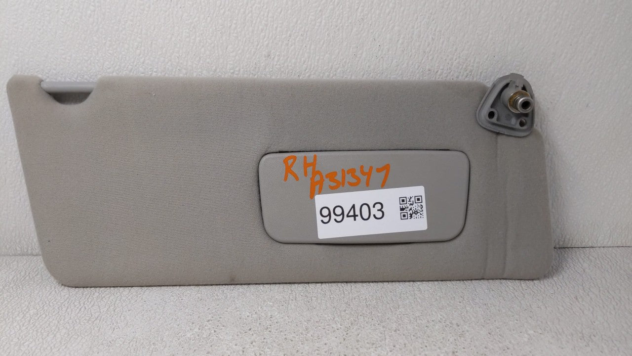 2002-2006 Toyota Camry Sun Visor Shade Replacement Passenger Right Mirror Fits Fits 2002 2003 2004 2005 2006 OEM Used Auto P