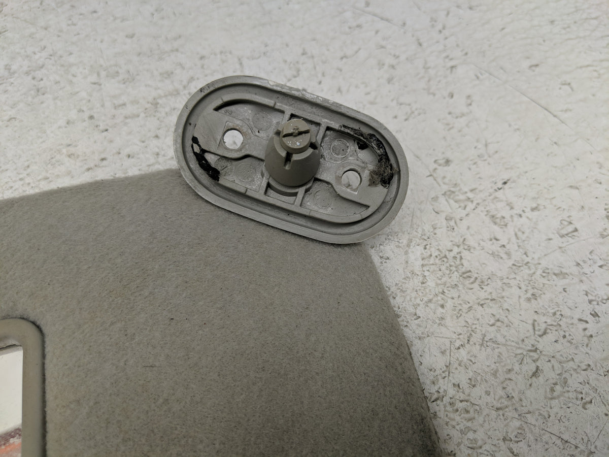 2005-2008 Toyota Corolla Sun Visor Shade Replacement Passenger Right Mirror Fits Fits 2005 2006 2007 2008 OEM Used Auto Part