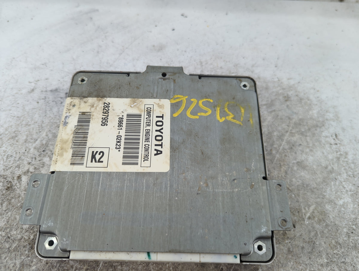 2006 Toyota Corolla PCM Engine Control Computer ECU ECM PCU OEM P/N:89661-02K23 OEM Used Auto Parts - Oemusedautoparts1.com