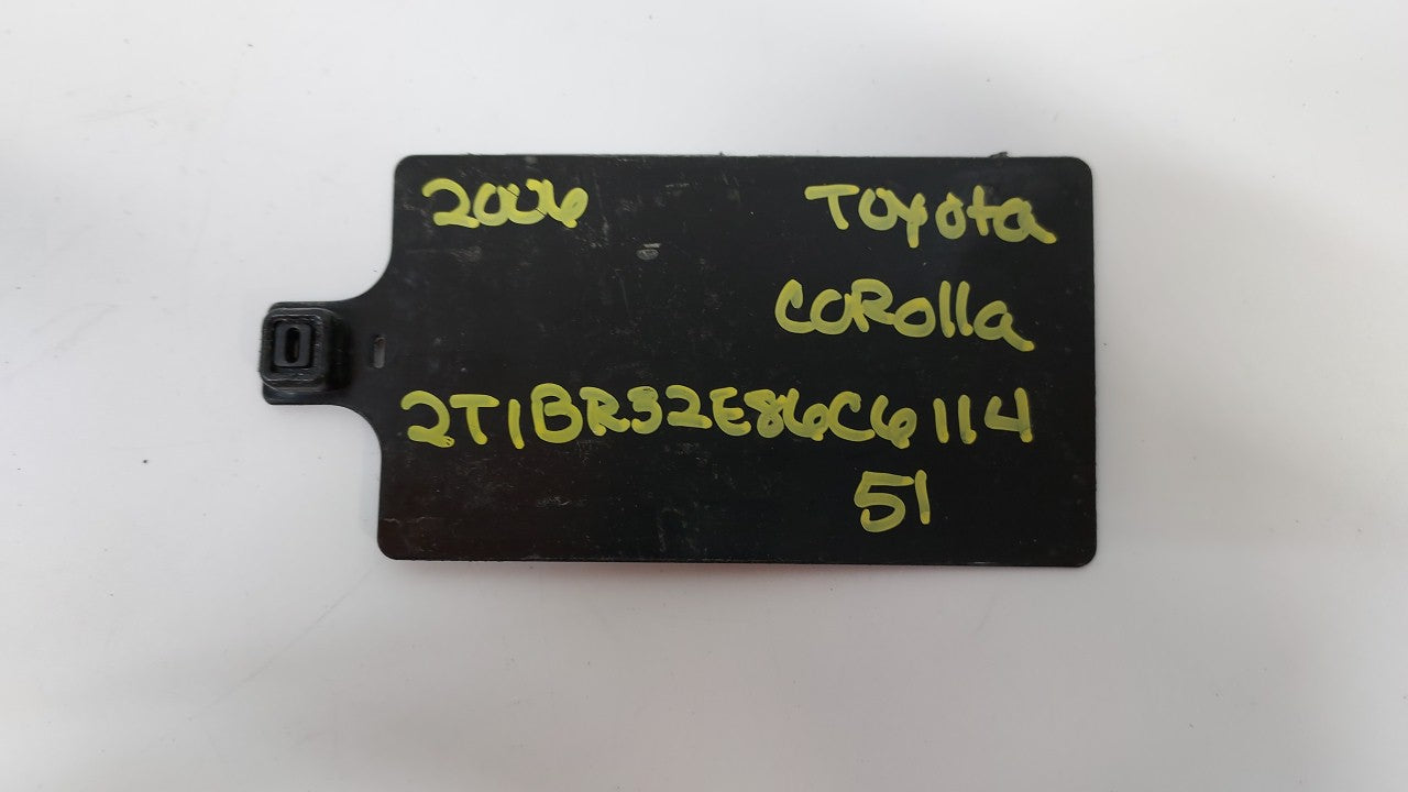 2003-2008 Toyota Corolla Tail Light Assembly Passenger Right OEM Fits Fits 2003 2004 2005 2006 2007 2008 OEM Used Auto Parts