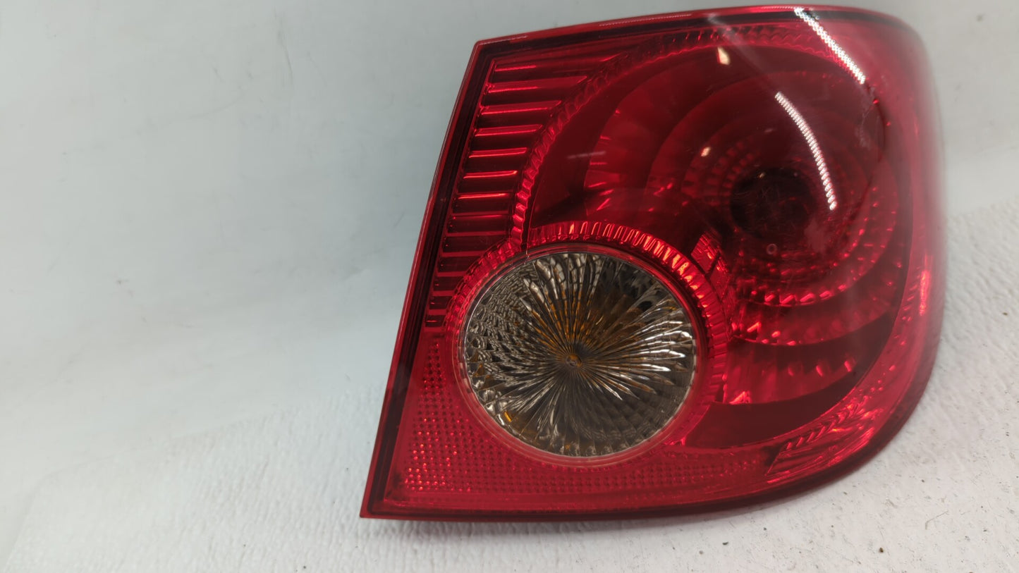 2004-2008 Toyota Corolla Tail Light Assembly Passenger Right OEM Fits Fits 2004 2005 2006 2007 2008 OEM Used Auto Parts - Oe