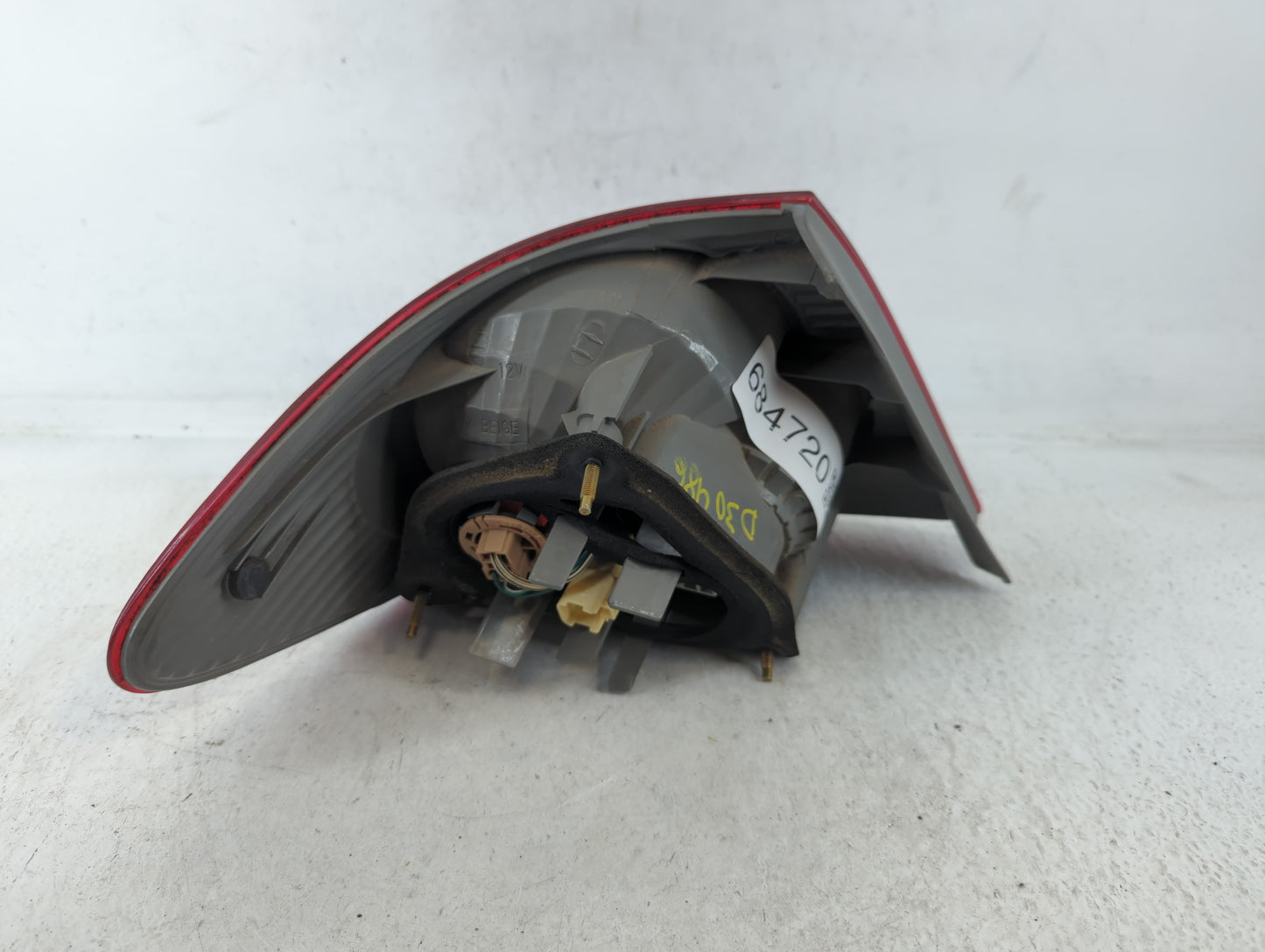 2004-2008 Toyota Corolla Tail Light Assembly Passenger Right OEM Fits Fits 2004 2005 2006 2007 2008 OEM Used Auto Parts - Oe