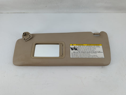 2004-2007 Toyota Highlander Sun Visor Shade Replacement Driver Left Mirror Fits Fits 2004 2005 2006 2007 OEM Used Auto Parts
