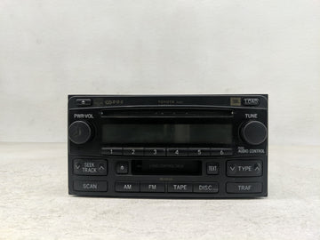 2004-2007 Toyota Highlander Radio AM FM Cd Player Receiver Replacement P/N:86120-48430 Fits Fits 2004 2005 2006 2007 OEM Use