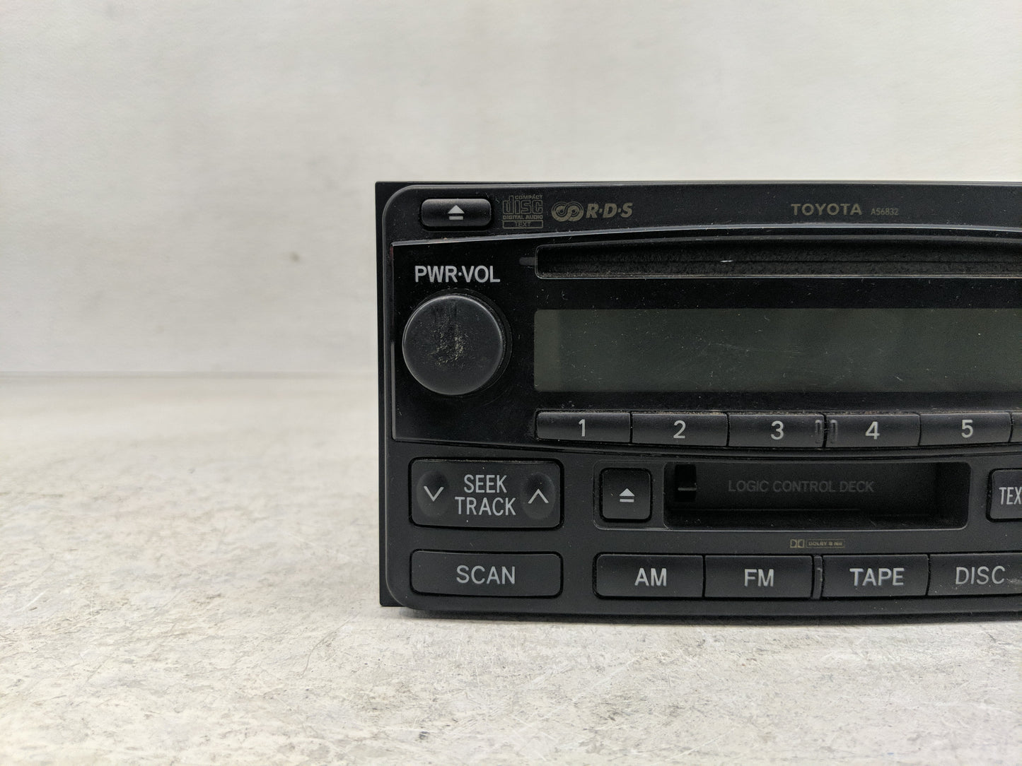 2004-2007 Toyota Highlander Radio AM FM Cd Player Receiver Replacement P/N:86120-48430 Fits Fits 2004 2005 2006 2007 OEM Use