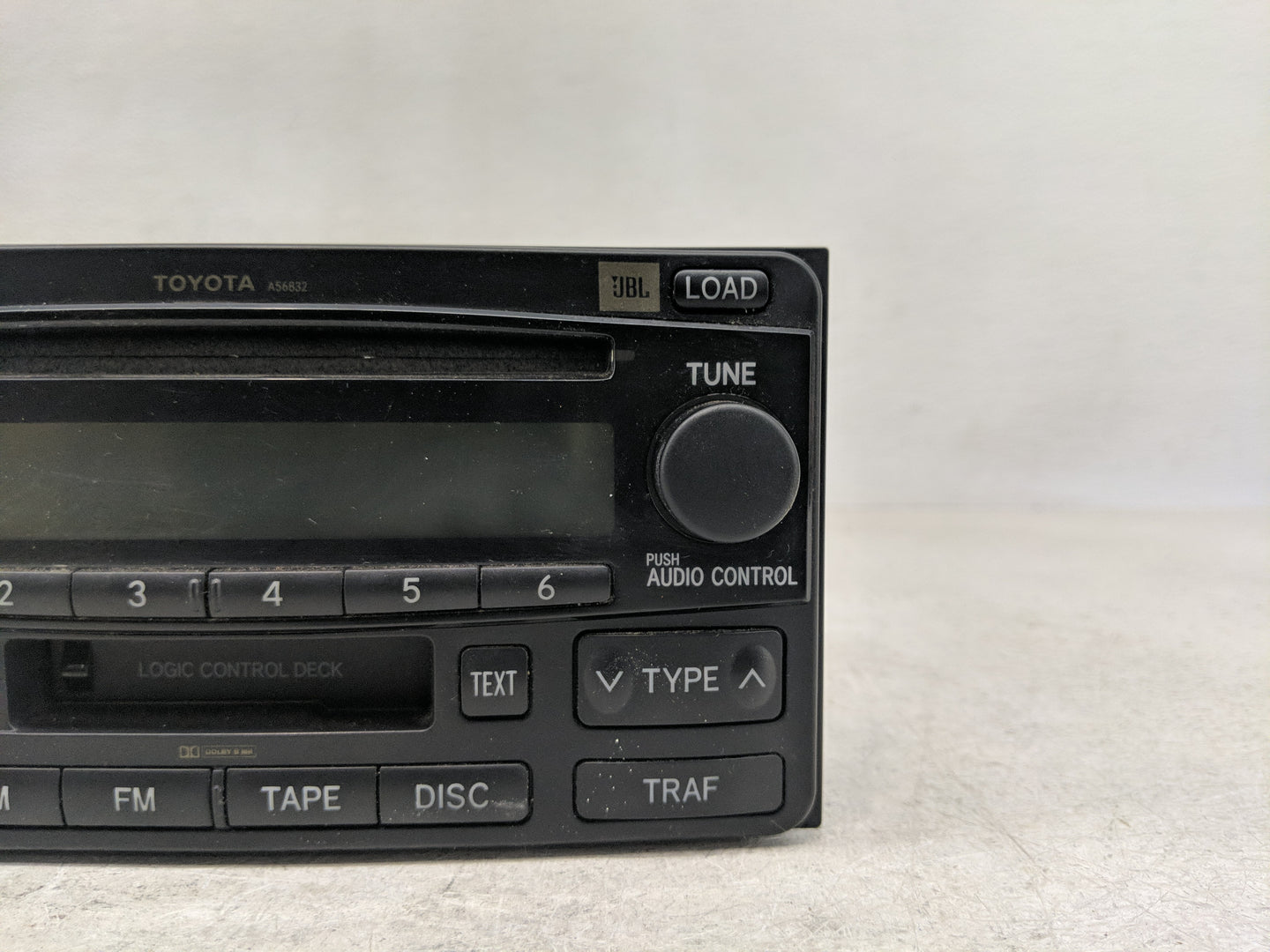 2004-2007 Toyota Highlander Radio AM FM Cd Player Receiver Replacement P/N:86120-48430 Fits Fits 2004 2005 2006 2007 OEM Use