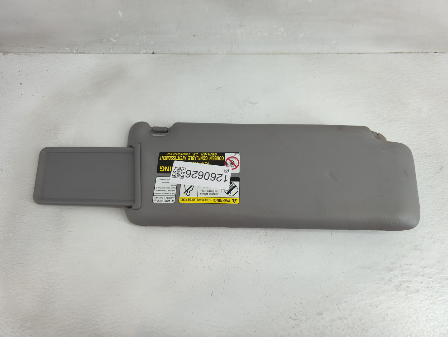 2004-2007 Toyota Highlander Sun Visor Shade Replacement Driver Left Mirror Fits Fits 2004 2005 2006 2007 OEM Used Auto Parts