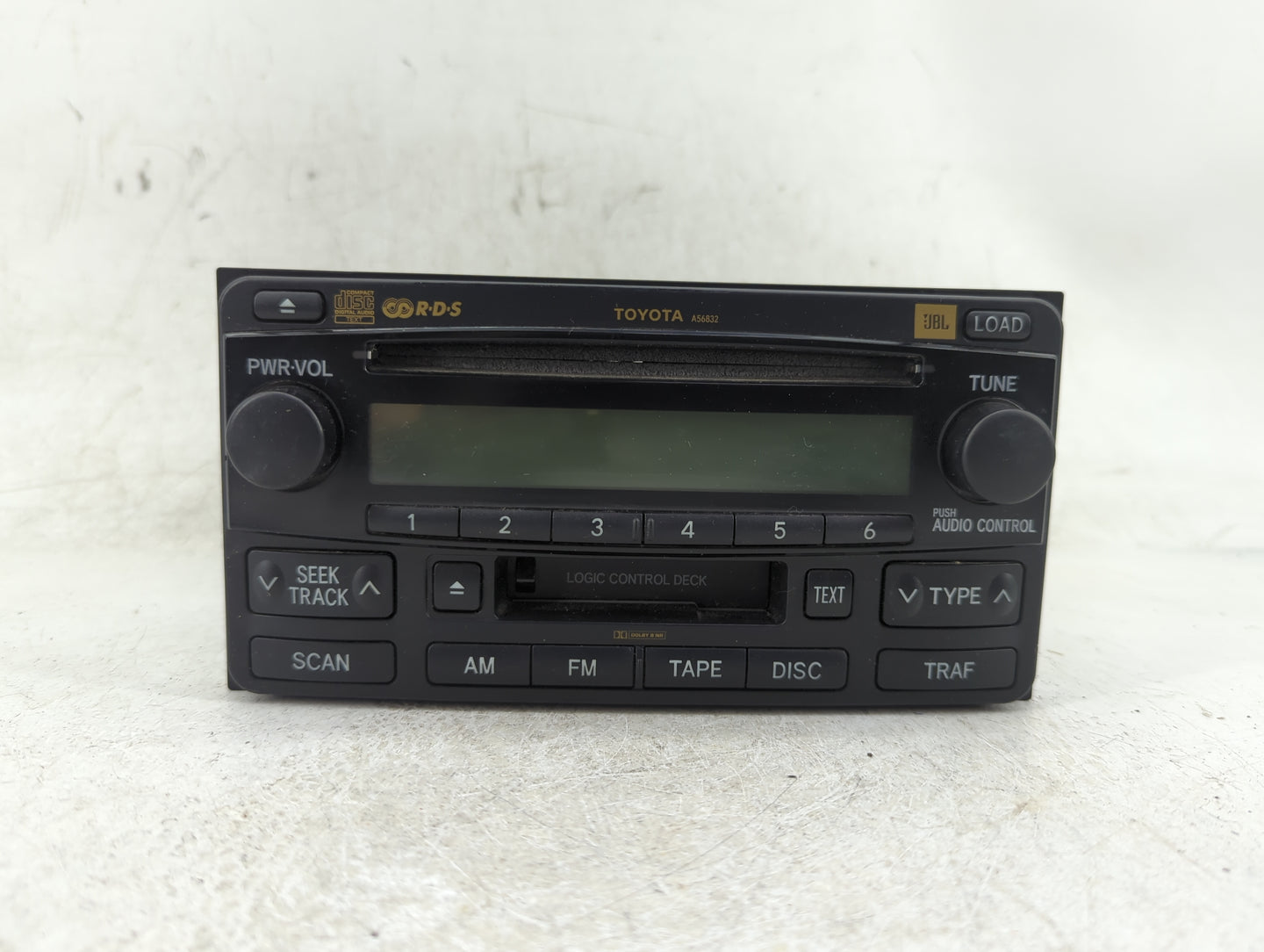 2004-2007 Toyota Highlander Radio AM FM Cd Player Receiver Replacement P/N:86120-48430 Fits Fits 2004 2005 2006 2007 OEM Use
