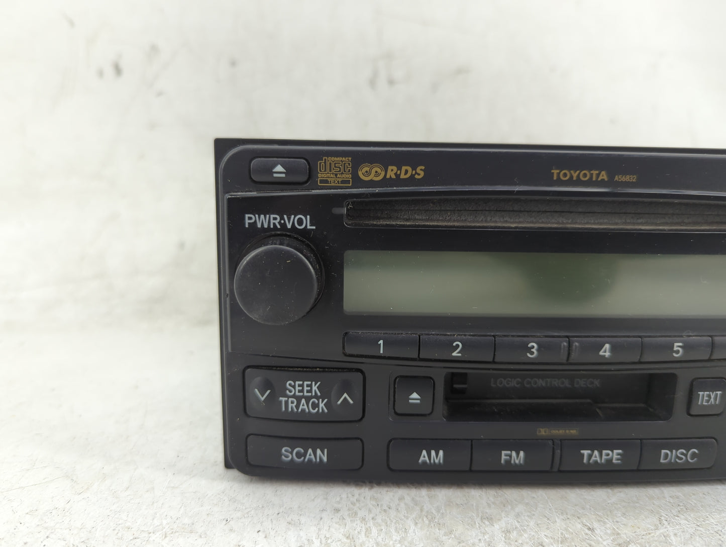 2004-2007 Toyota Highlander Radio AM FM Cd Player Receiver Replacement P/N:86120-48430 Fits Fits 2004 2005 2006 2007 OEM Use
