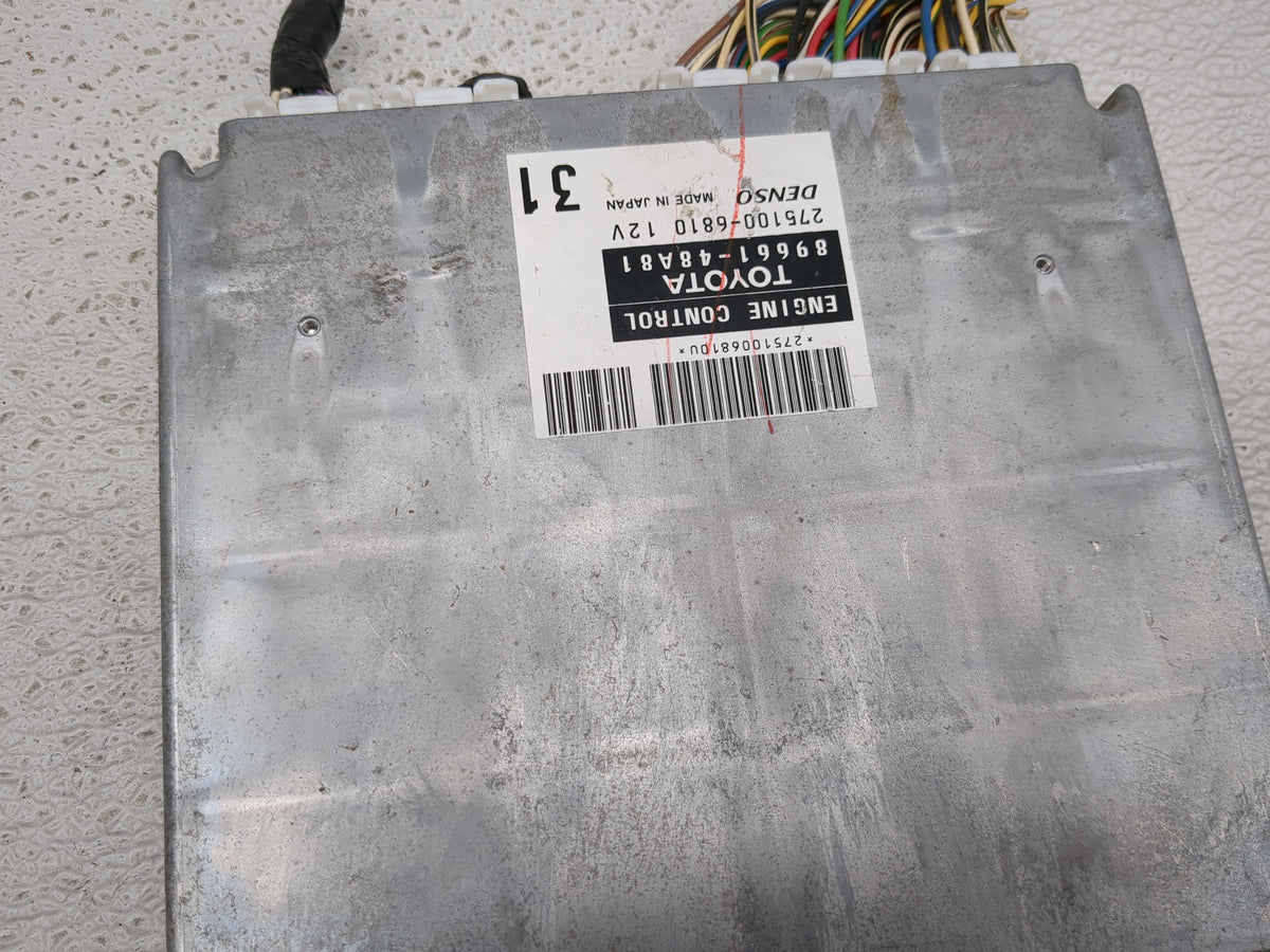 2006 Toyota Highlander PCM Engine Control Computer ECU ECM PCU OEM P/N:89661-48A81 OEM Used Auto Parts - Oemusedautoparts1.c