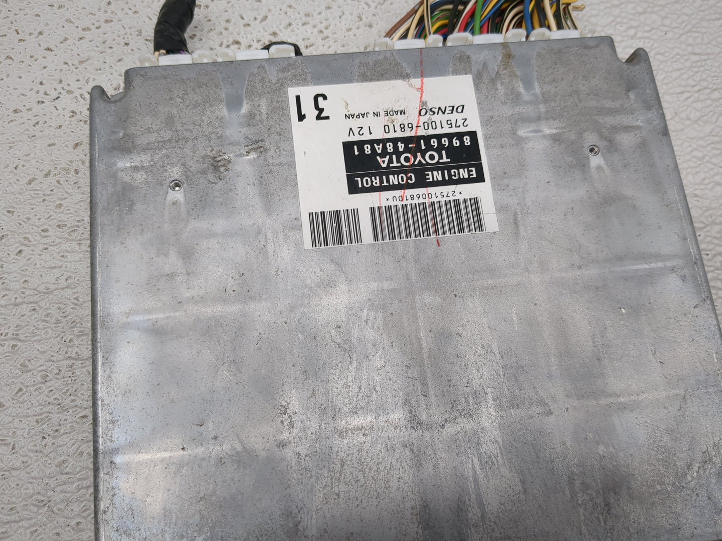 2006 Toyota Highlander PCM Engine Control Computer ECU ECM PCU OEM P/N:89661-48A81 Fits OEM Used Auto Parts - Oemusedautopar