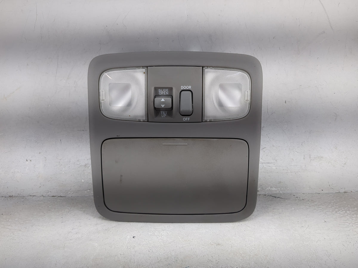 2006 Toyota Highlander Overhead Roof Console Gray - Oemusedautoparts1.com