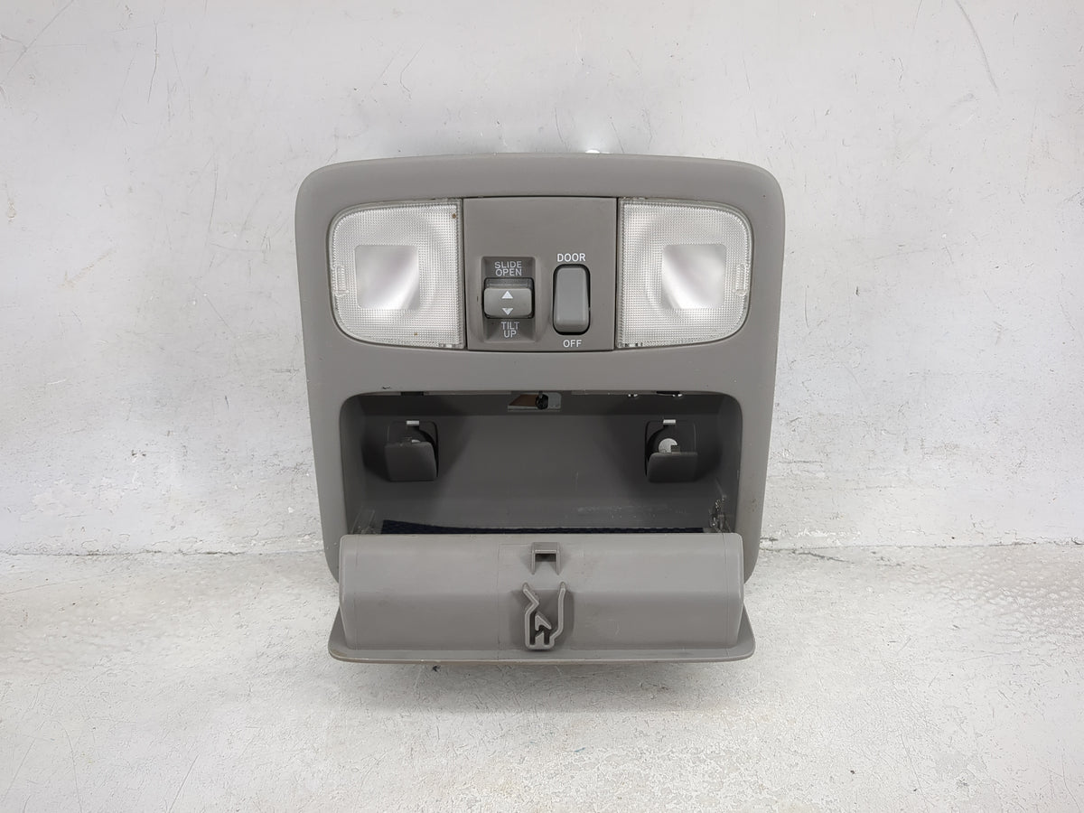 2006 Toyota Highlander Overhead Roof Console Gray - Oemusedautoparts1.com