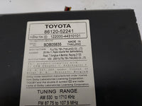 2004-2007 Toyota Highlander Radio AM FM Cd Player Receiver Replacement P/N:86120-52241 122000-44310101 Fits OEM Used Auto Pa