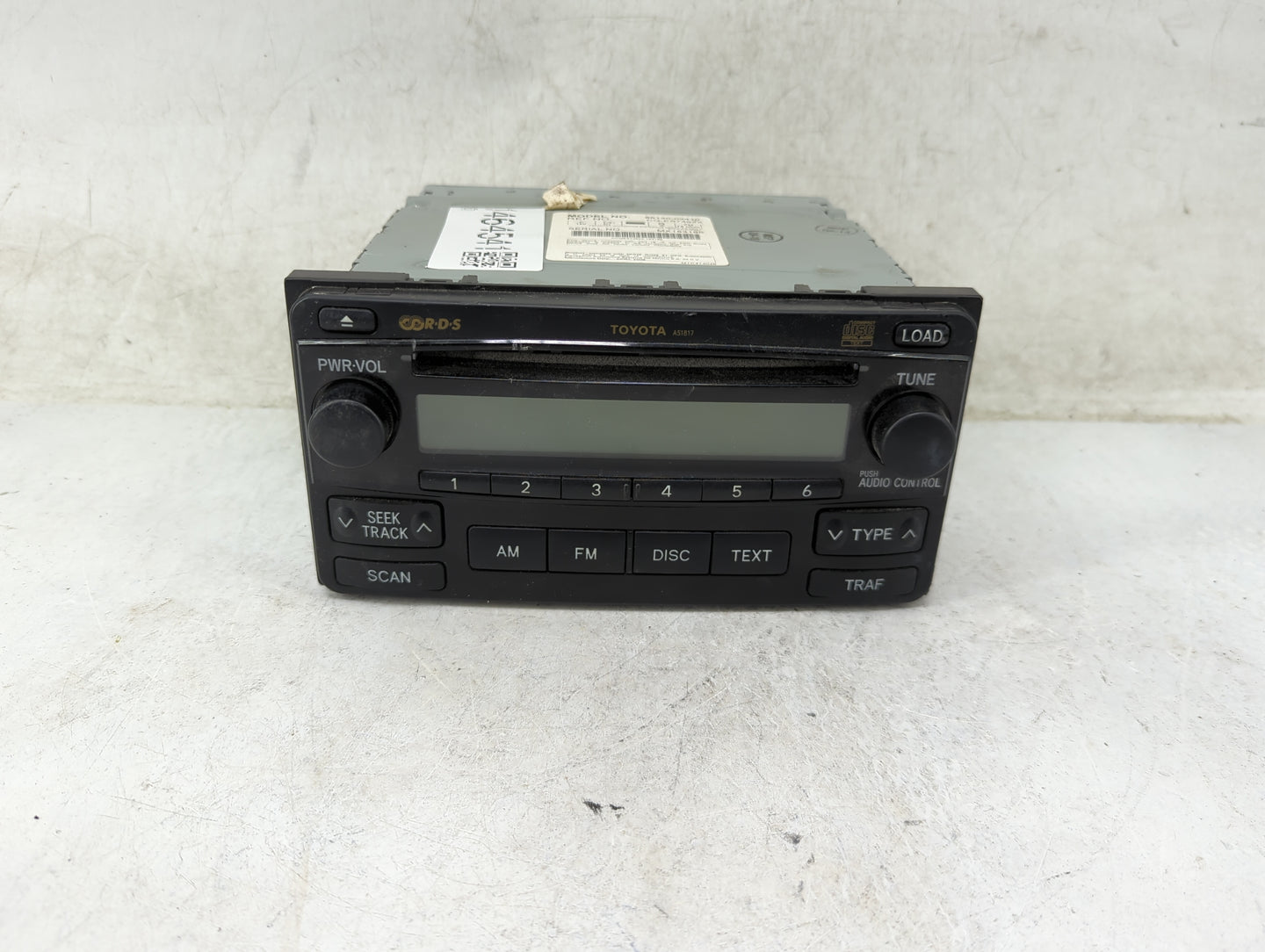 2004-2008 Toyota Matrix Radio AM FM Cd Player Receiver Replacement P/N:86120-02410 CQ-ES7462X Fits Fits 2004 2005 2006 2007 