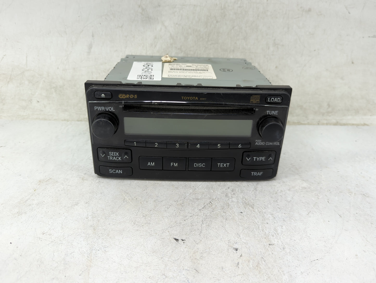 2004-2008 Toyota Matrix Radio AM FM Cd Player Receiver Replacement P/N:86120-02410 CQ-ES7462X Fits Fits 2004 2005 2006 2007 