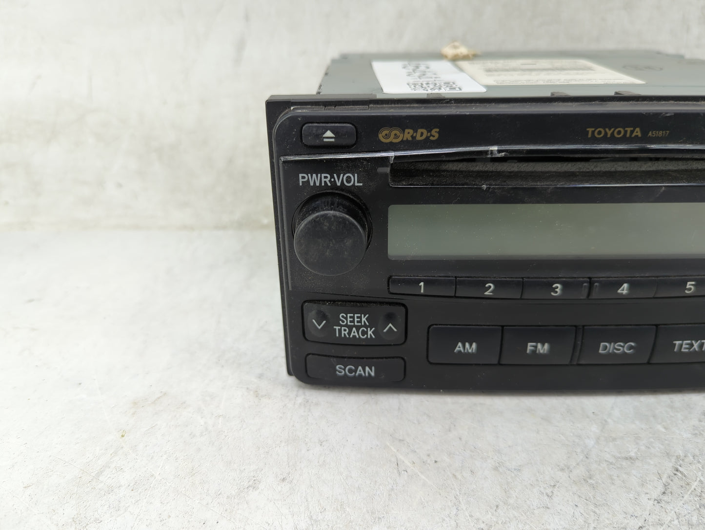 2004-2008 Toyota Matrix Radio AM FM Cd Player Receiver Replacement P/N:86120-02410 CQ-ES7462X Fits Fits 2004 2005 2006 2007 