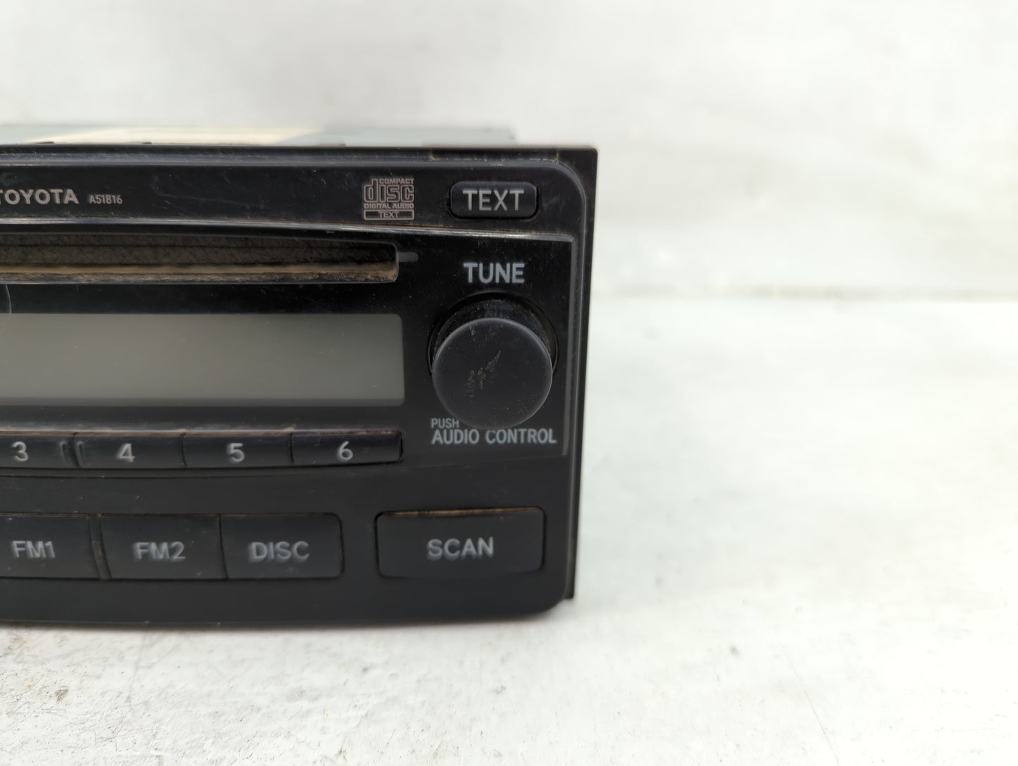 2004-2008 Toyota Matrix Radio AM FM Cd Player Receiver Replacement P/N:86120-02400 CQ-JS7461X Fits Fits 2004 2005 2006 2007 