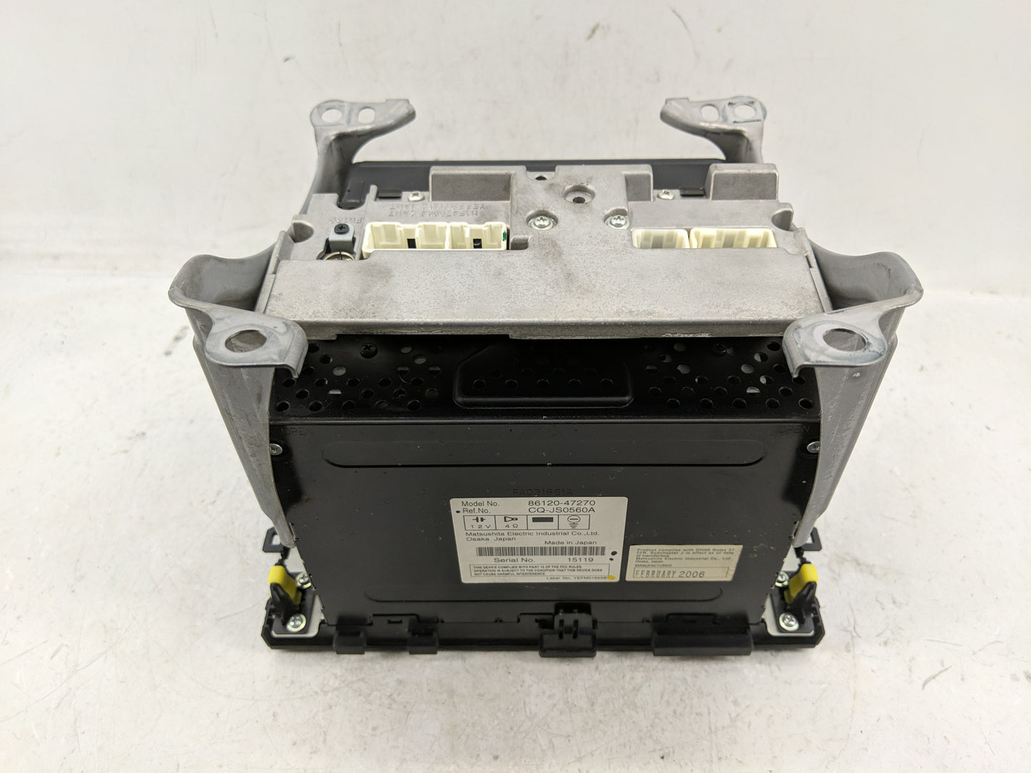 2006-2009 Toyota Prius Radio AM FM Cd Player Receiver Replacement Fits Fits 2006 2007 2008 2009 OEM Used Auto Parts - Oemuse