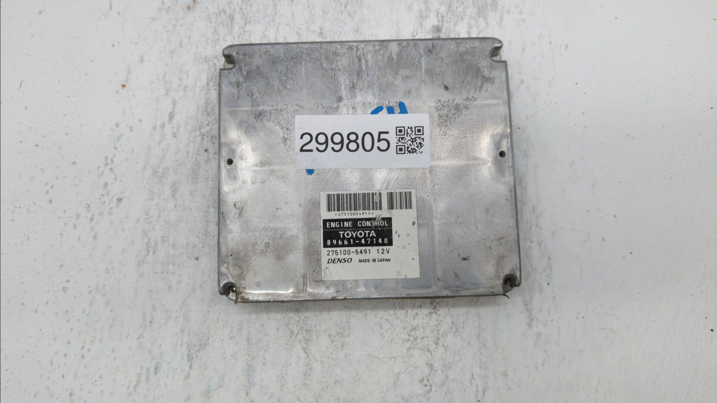 2006-2008 Toyota Prius PCM Engine Control Computer ECU ECM PCU OEM P/N:89981-47211 89661-47161 Fits Fits 2006 2007 2008 OEM 