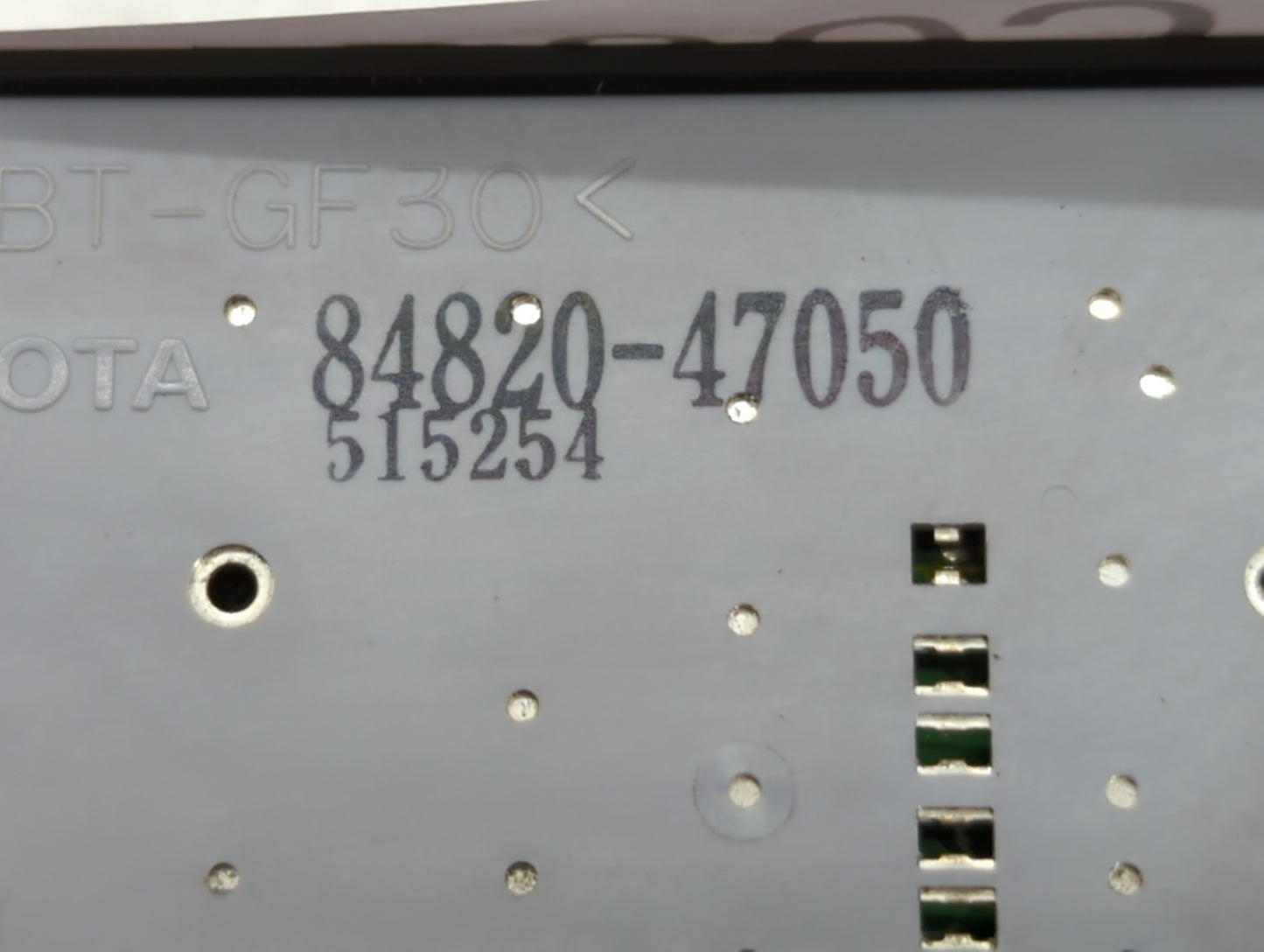 2004-2009 Toyota Prius Master Power Window Switch Replacement Driver Side Left P/N:84820-47050 74232-47070 Fits OEM Used Aut