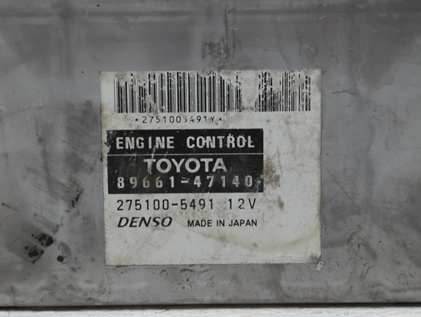 2006-2008 Toyota Prius PCM Engine Control Computer ECU ECM PCU OEM P/N:89981-47211 89661-47161 Fits Fits 2006 2007 2008 OEM 