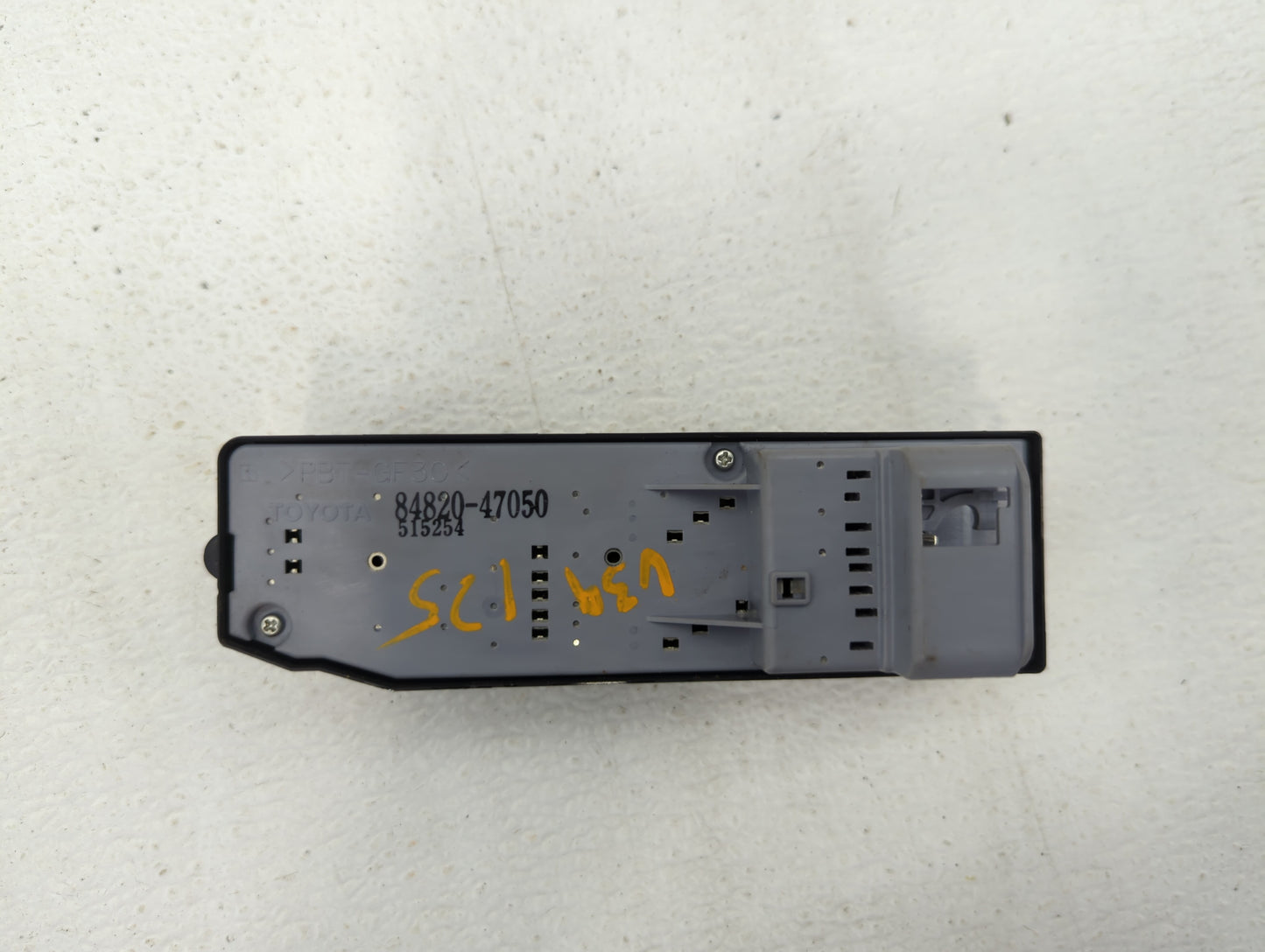 2004-2009 Toyota Prius Master Power Window Switch Replacement Driver Side Left P/N:74231-47090 84820-47021 Fits OEM Used Aut