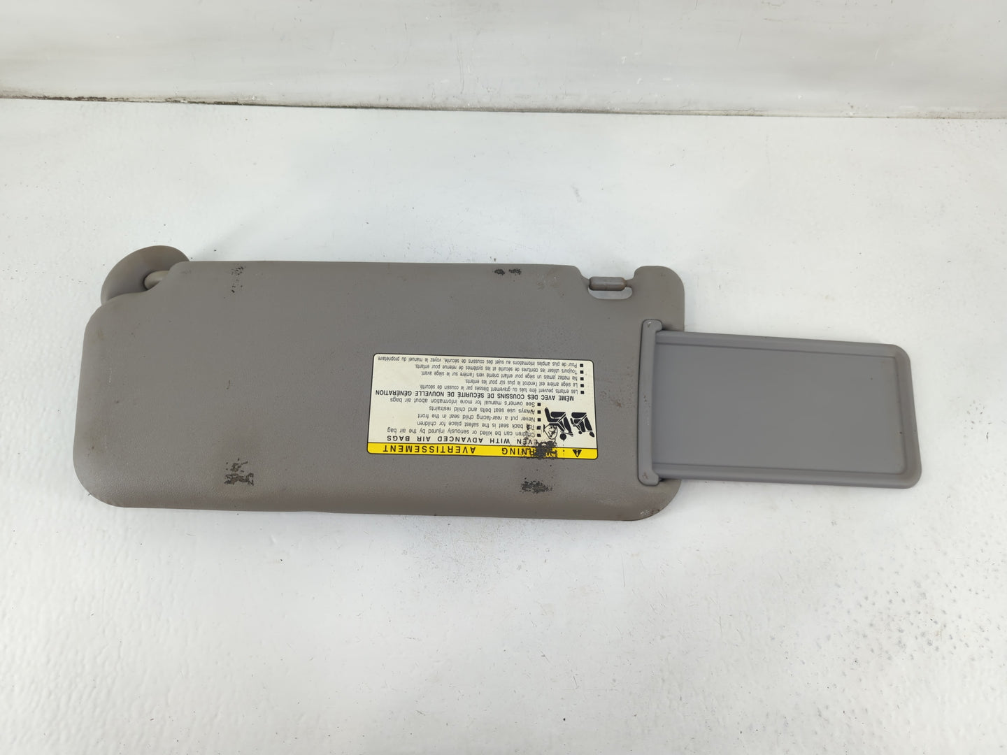 2006-2009 Toyota Rav4 Sun Visor Shade Replacement Passenger Right Mirror Fits Fits 2006 2007 2008 2009 OEM Used Auto Parts -