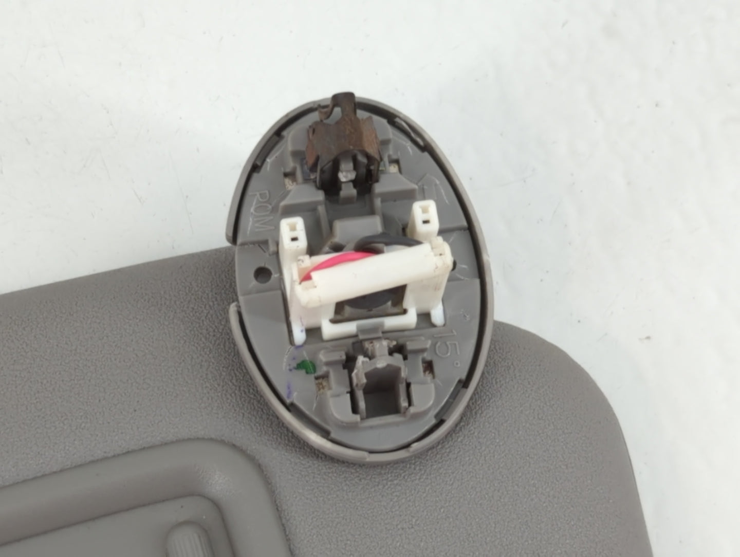 2006-2009 Toyota Rav4 Sun Visor Shade Replacement Passenger Right Mirror Fits Fits 2006 2007 2008 2009 OEM Used Auto Parts -