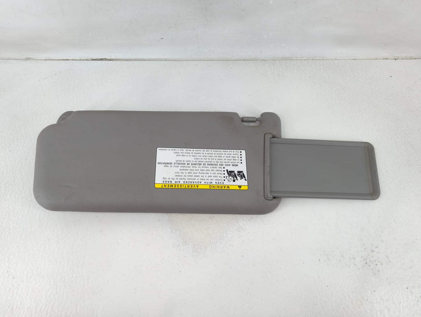 2006-2009 Toyota Rav4 Sun Visor Shade Replacement Passenger Right Mirror Fits Fits 2006 2007 2008 2009 OEM Used Auto Parts -